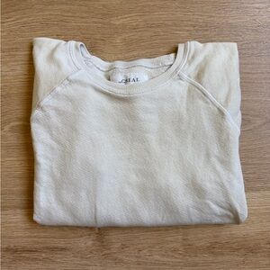 THE GREAT  Cream College Sweater 3